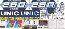 Комплект наклеек для КМУ Unic 250